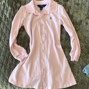 Polo by Ralph Lauren Light Pink Kids Button Down Shirt